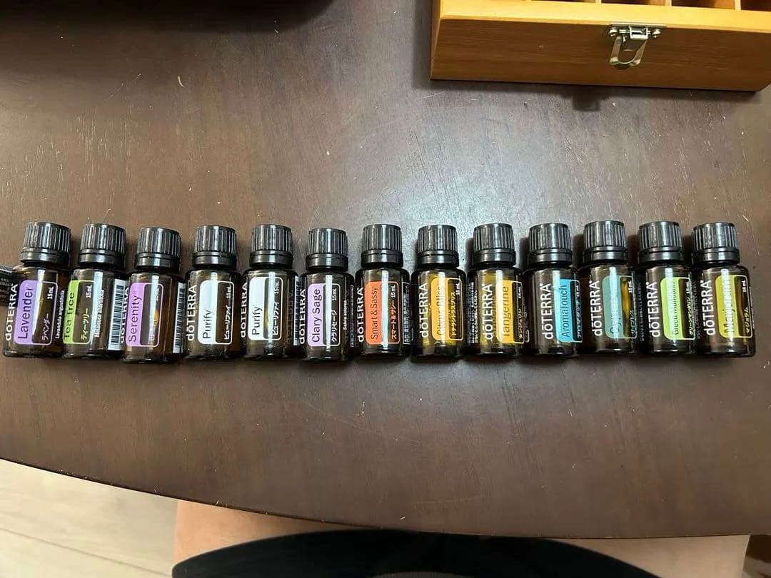 エンピツ　ドテラセット doTERRA オイル