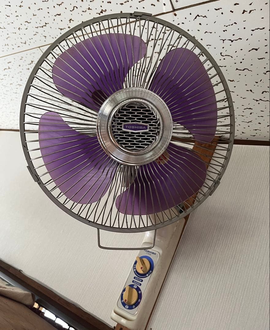 TOSHIBA 家庭用扇風機 紫