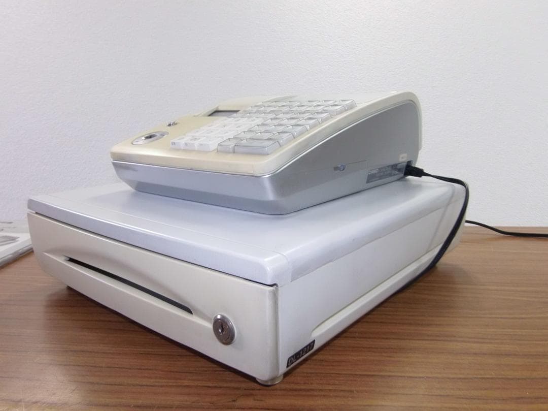 設定無料CASIO TE-300 軽減税率対応 レジスター 10部門250507