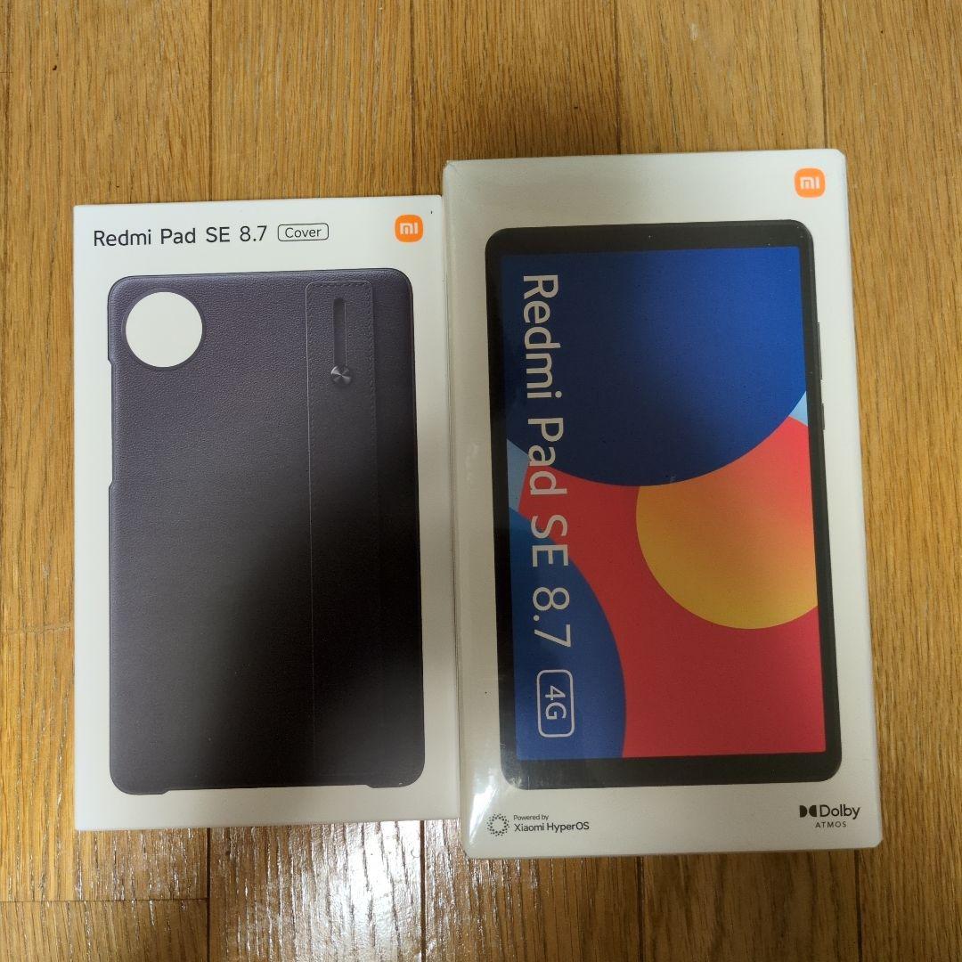Redmi Pad SE 8.7 グラファイトグレー 4GB 128GBとケース