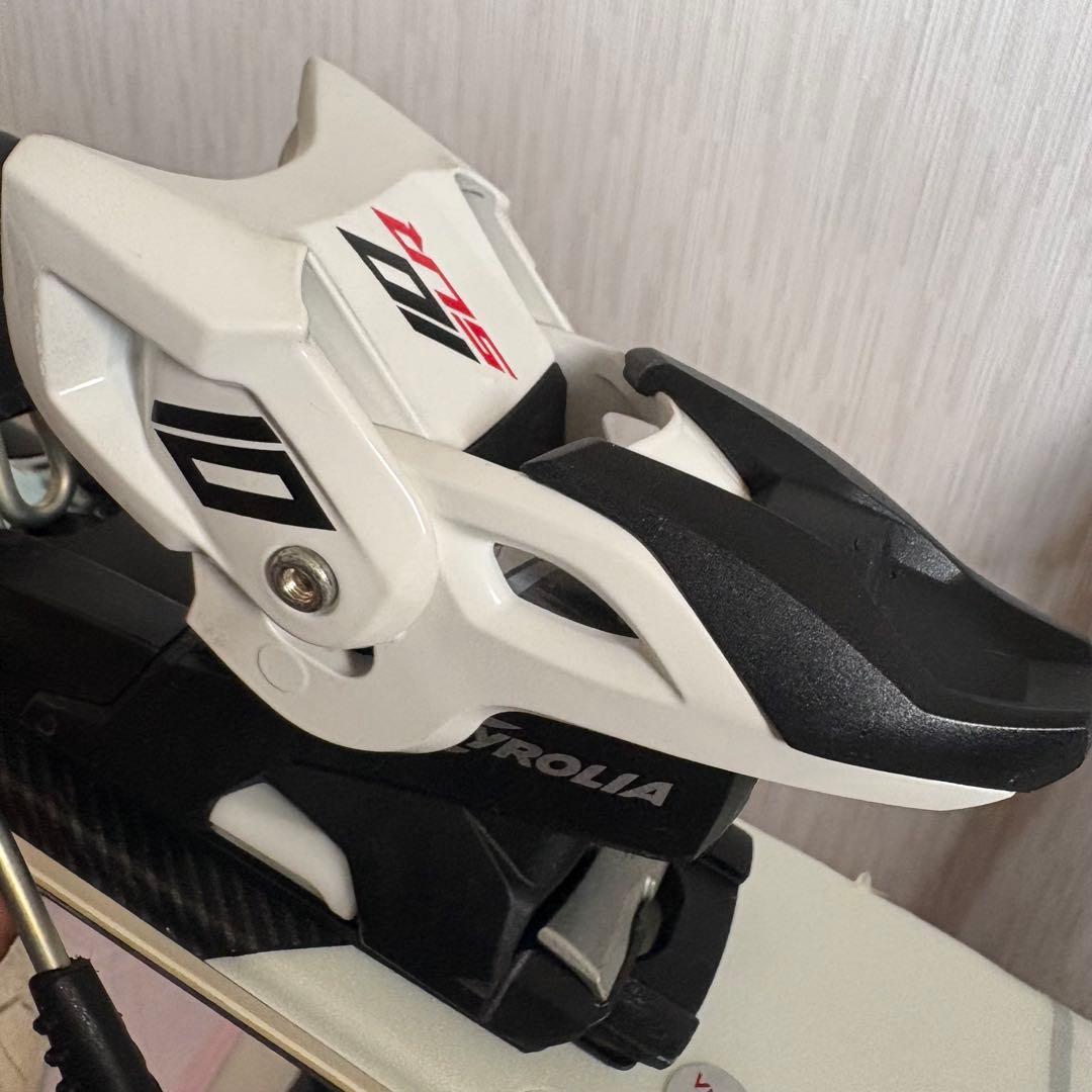 OLIN スキー板　ストックセット160cm グレー×白 chackymade