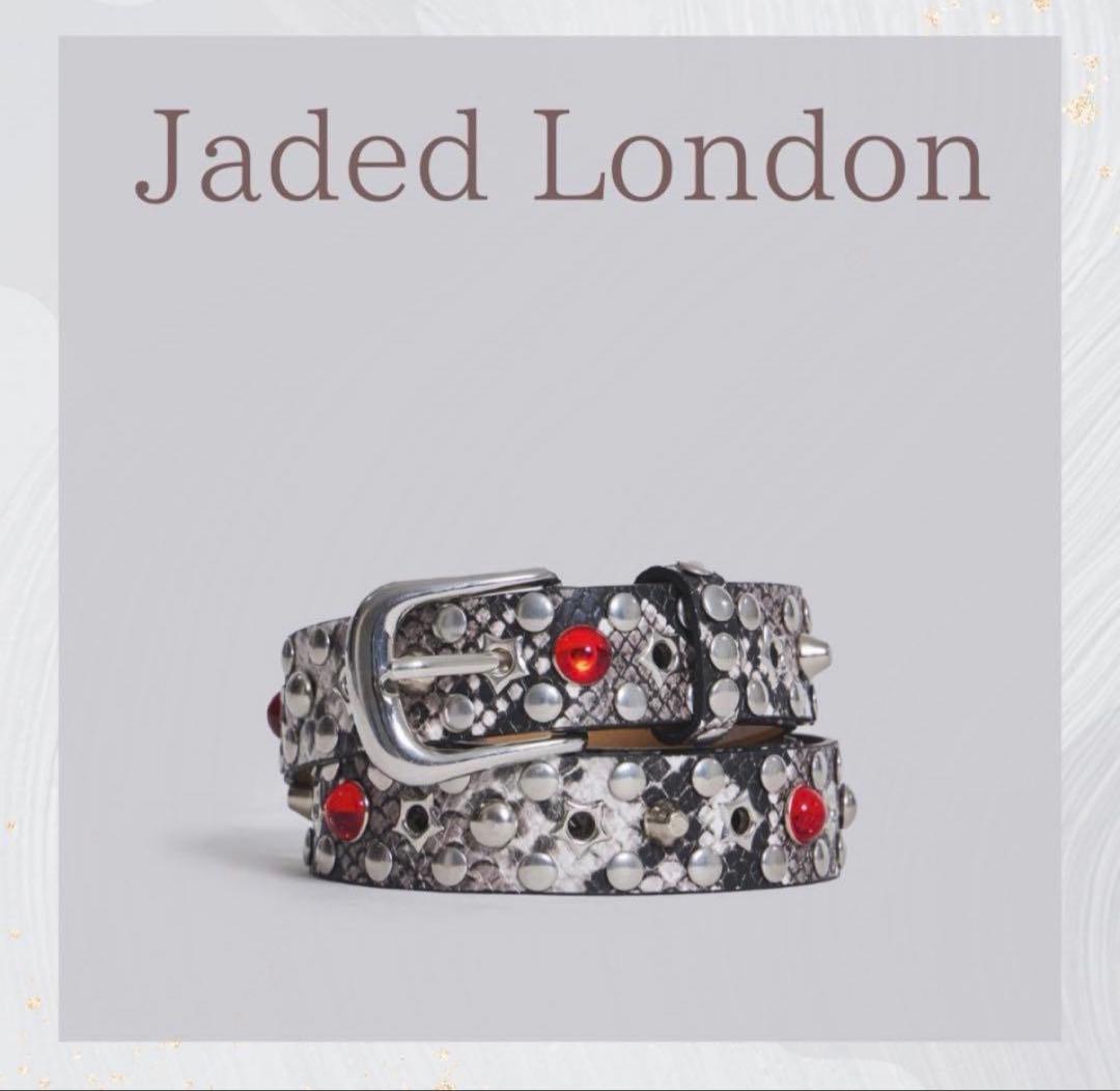 JADED LONDON Mamba Belt スネークスタースタッズベルト新品