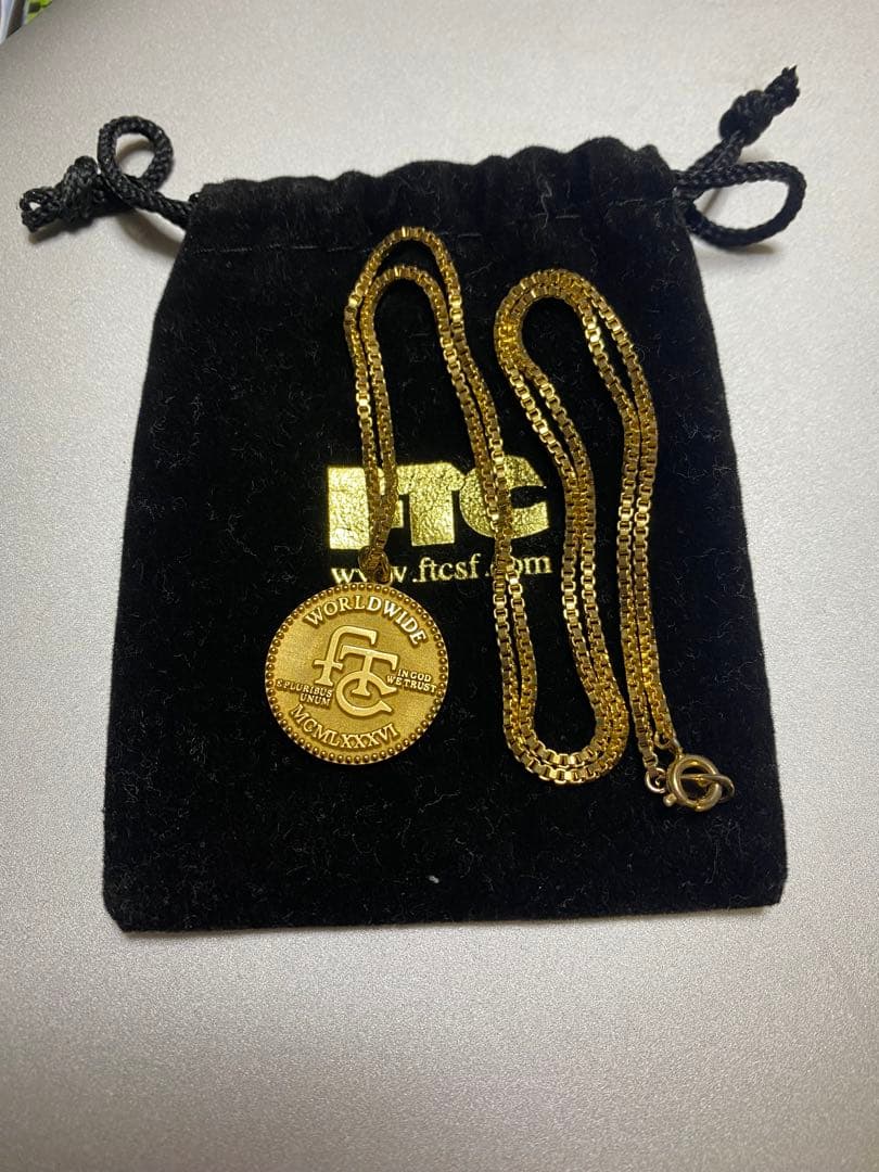 FTC ネックレス　ゴールド