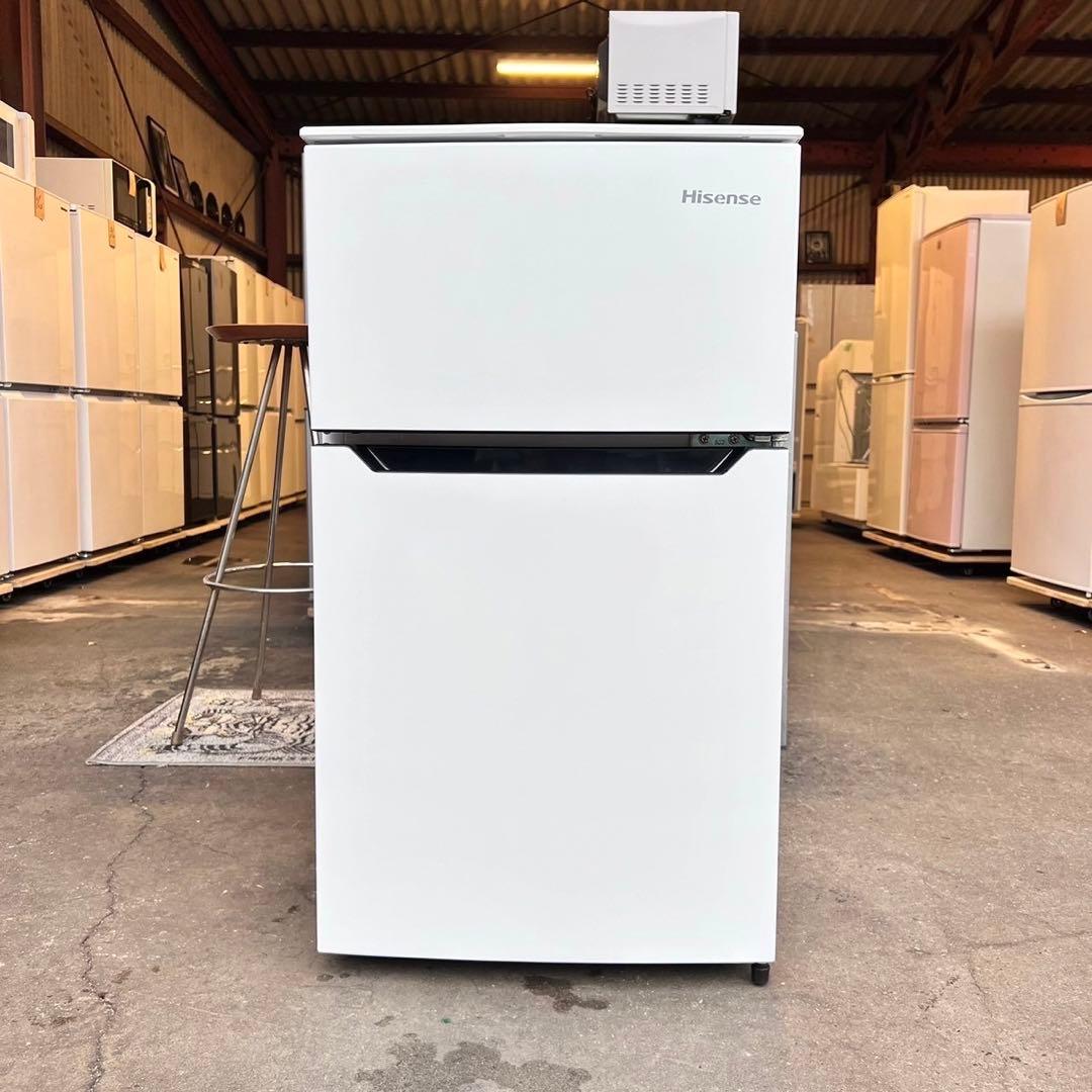 設置まで✨ Hisense ミニ2ドア冷蔵庫 93L 2021年製