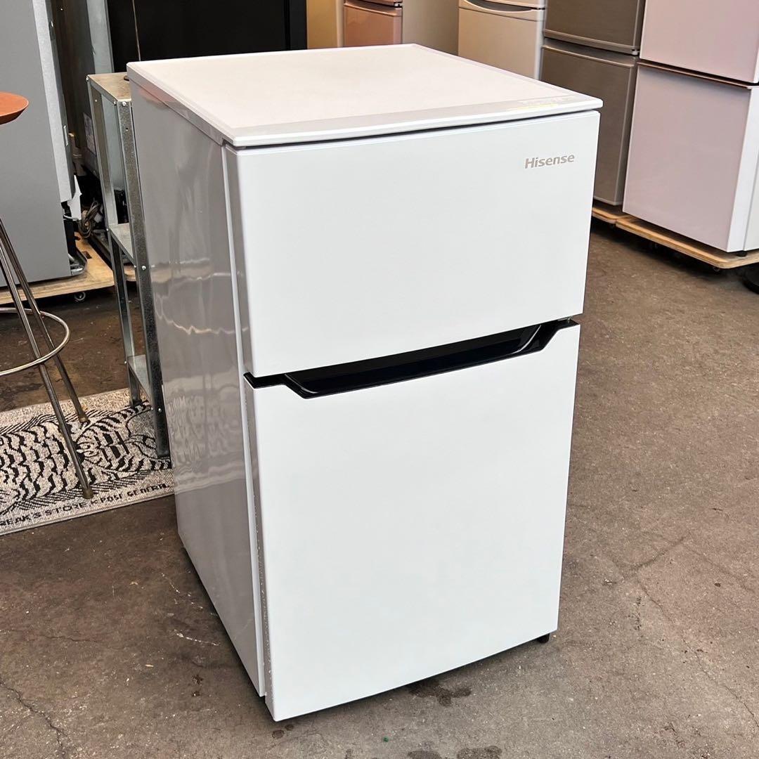 設置まで✨ Hisense ミニ2ドア冷蔵庫 93L 2021年製