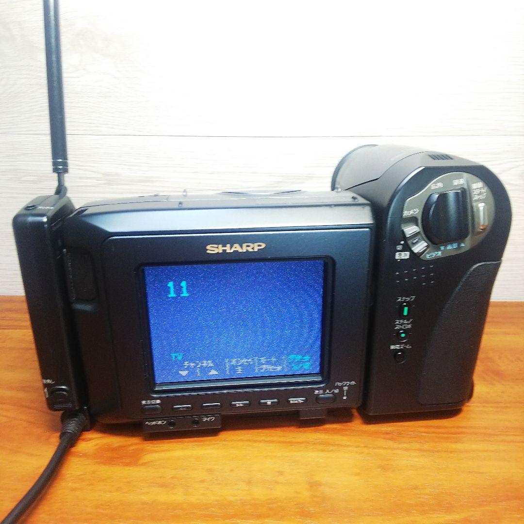 SHARP HI8 ビデオカメラ VL-HL100 液晶ビューカム 動作品