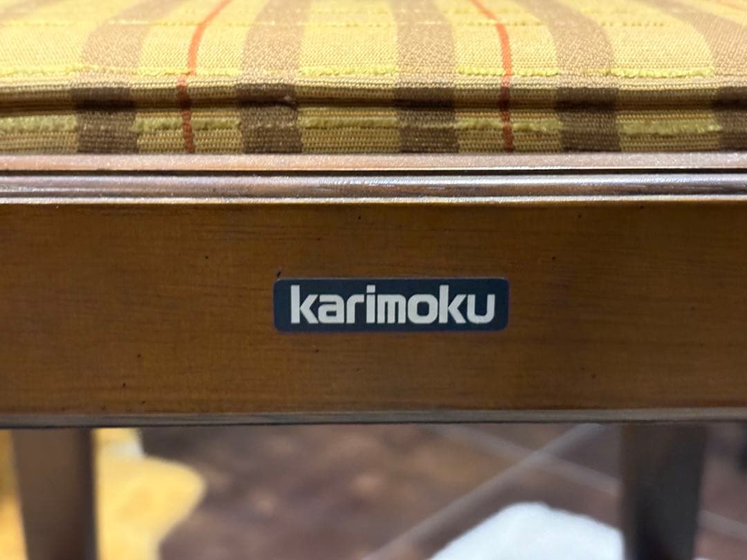 karimoku カリモク　カウンターチェア　ハイチェア　アンティーク　IZ