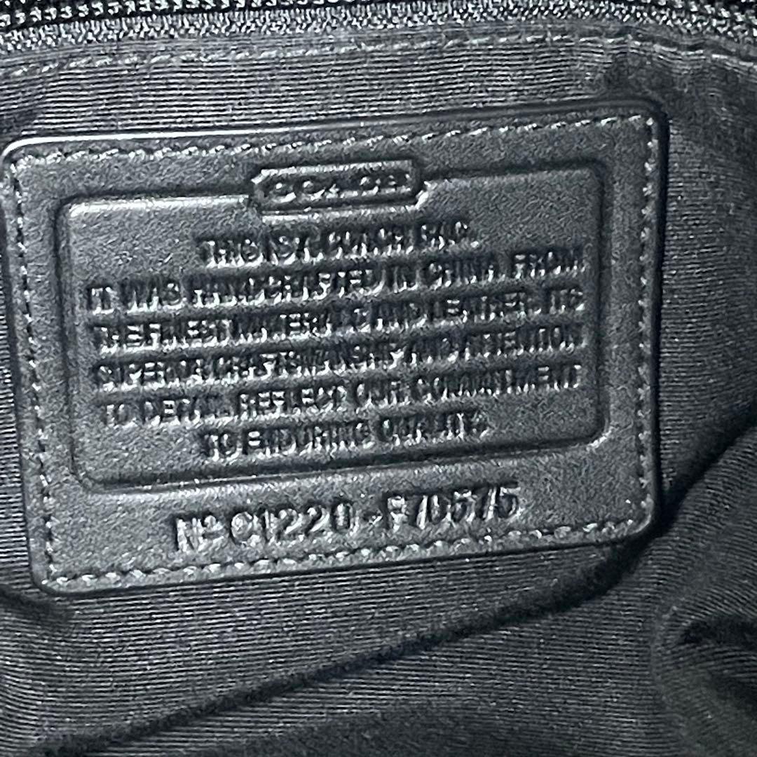 COACH コーチ ボイジャー メッセンジャーバッグ 黒 ショルダーバッグ