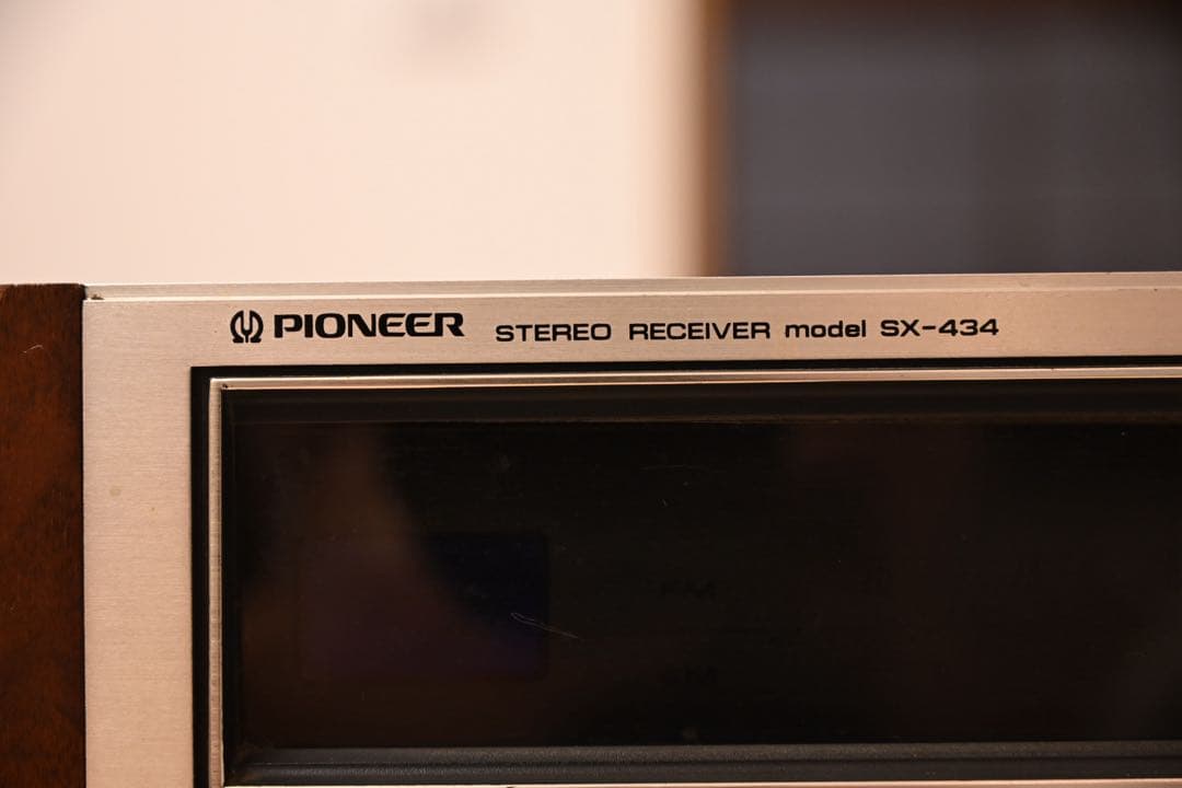 Pioneer SX-434 ステレオレシーバー　レトロ　アンプ　アンテナ整合器