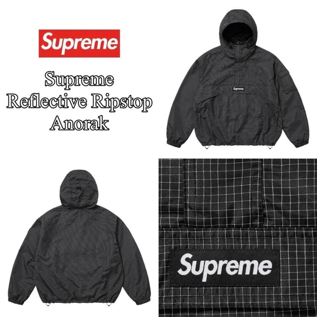 早い者勝ち‼︎Supreme Reflective Ripstop Anorak
