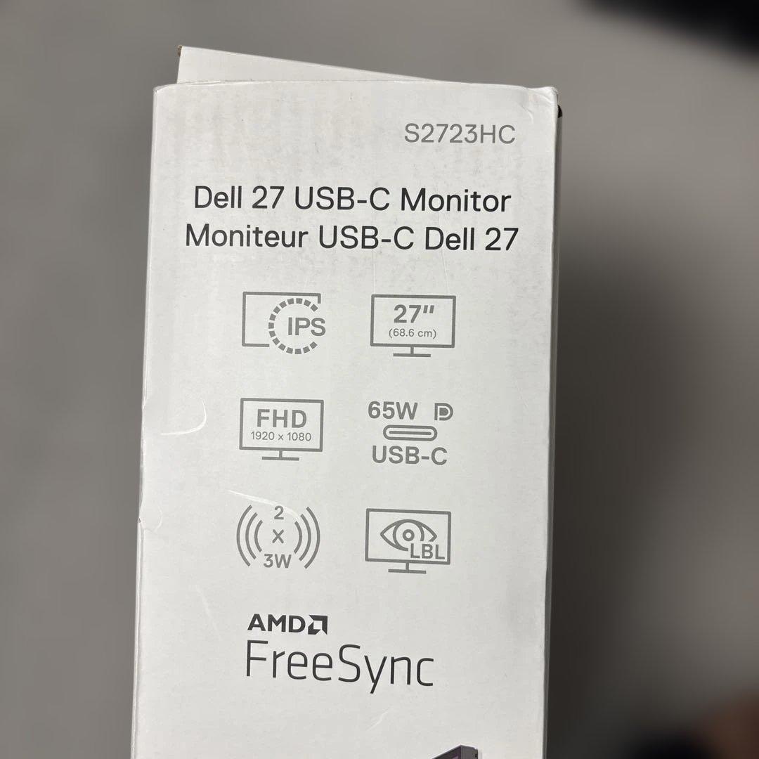 ディスプレイ・モニター本体 Dell 27 USB-C Monitor S2723HC