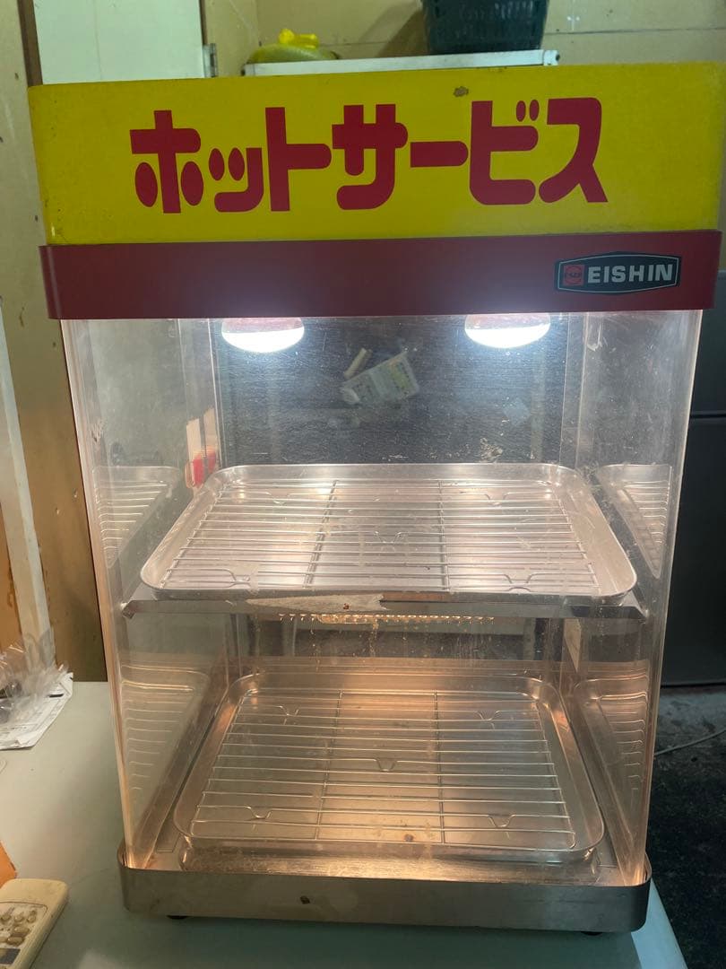 中古品　ホットショーケース　EISHIN エイシン　電気　100V ED-１