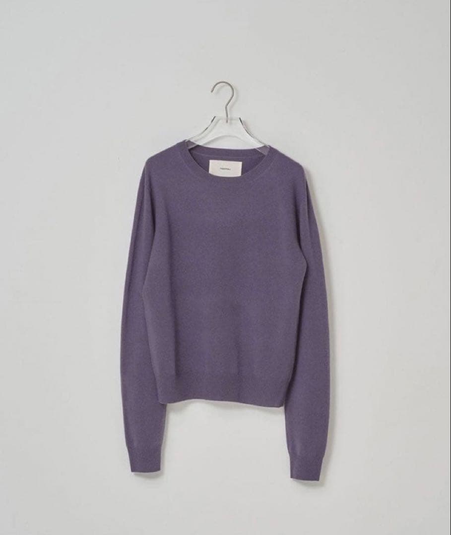 todayful Wool Cashmere Seamless Knit ブルー