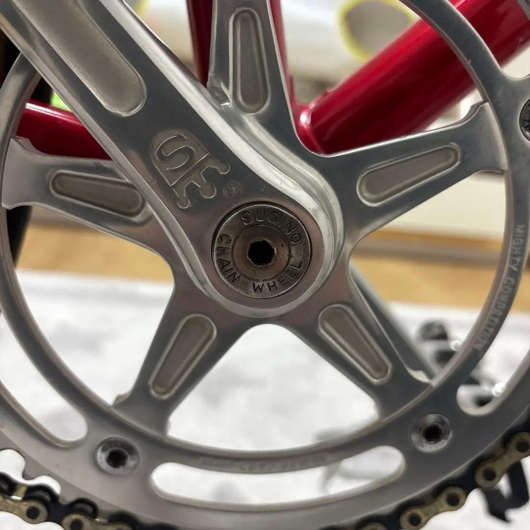 georama ジオラマ　NJS競争フレーム　ピストバイク　完成車