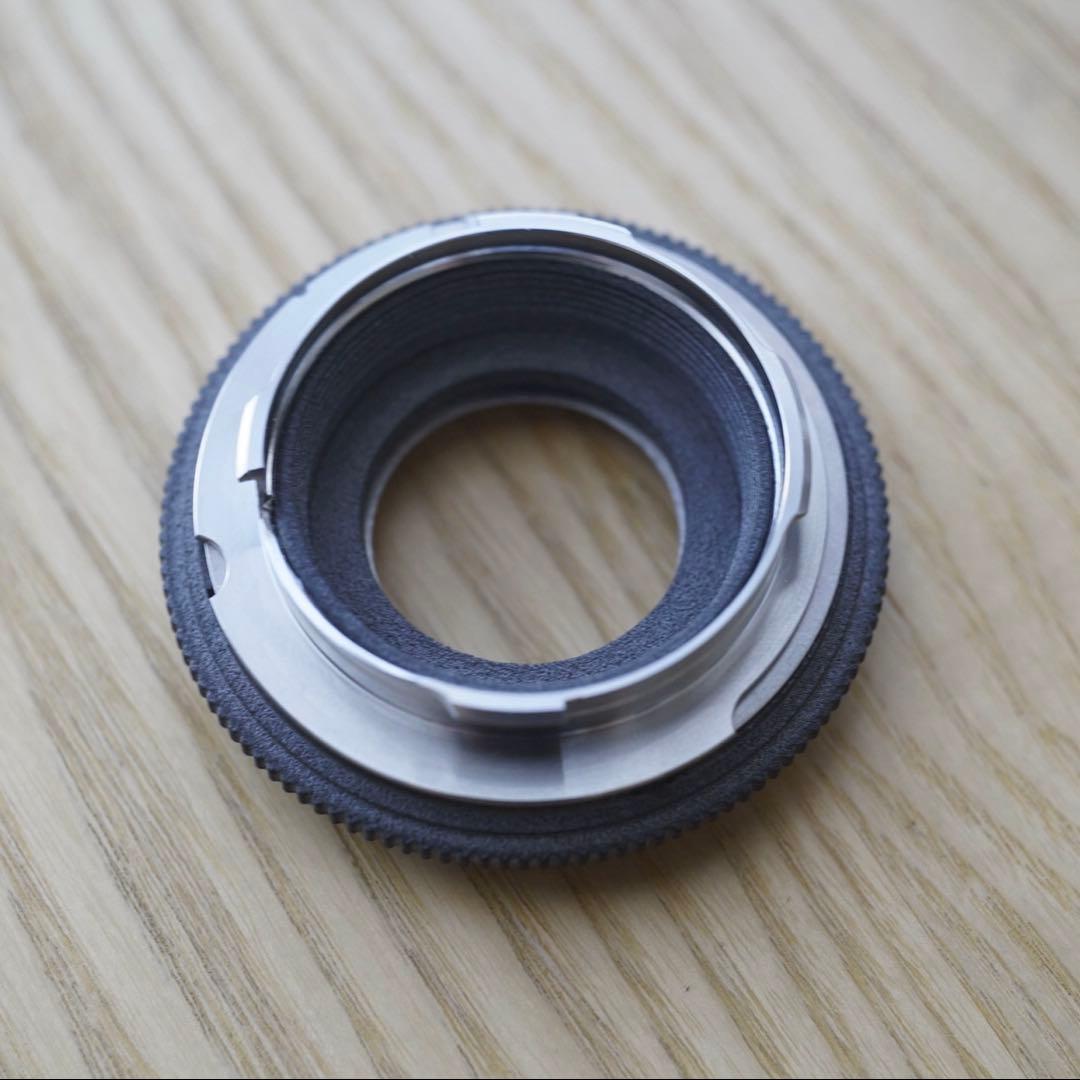 Akarette→Leica-M マウントアダプタとレンズ4本。GFX対応