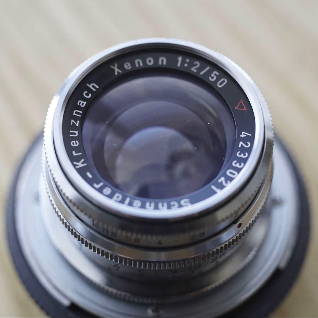 Akarette→Leica-M マウントアダプタとレンズ4本。GFX対応