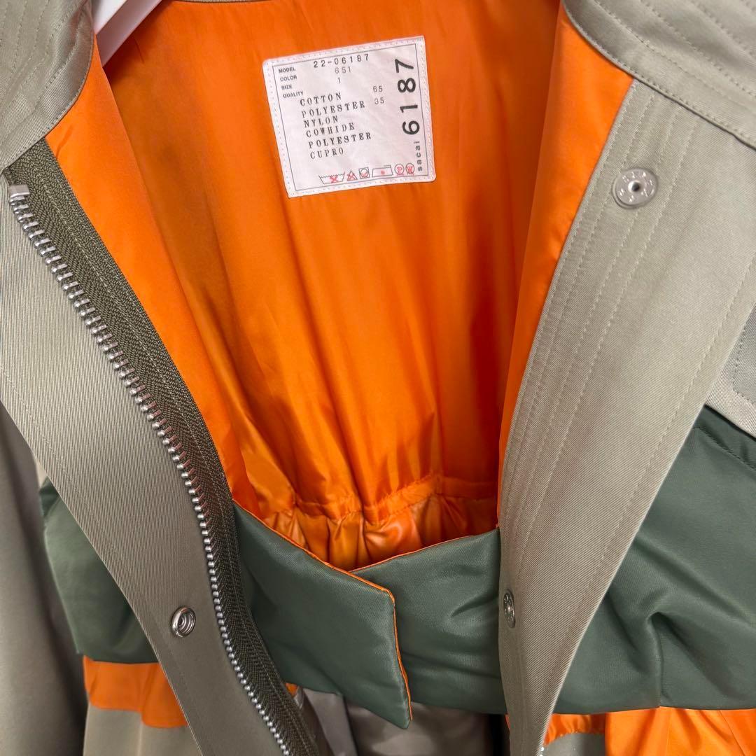 sacai サカイ　MA-1 2022pre ジャケット ミリタリー ウィメンズ