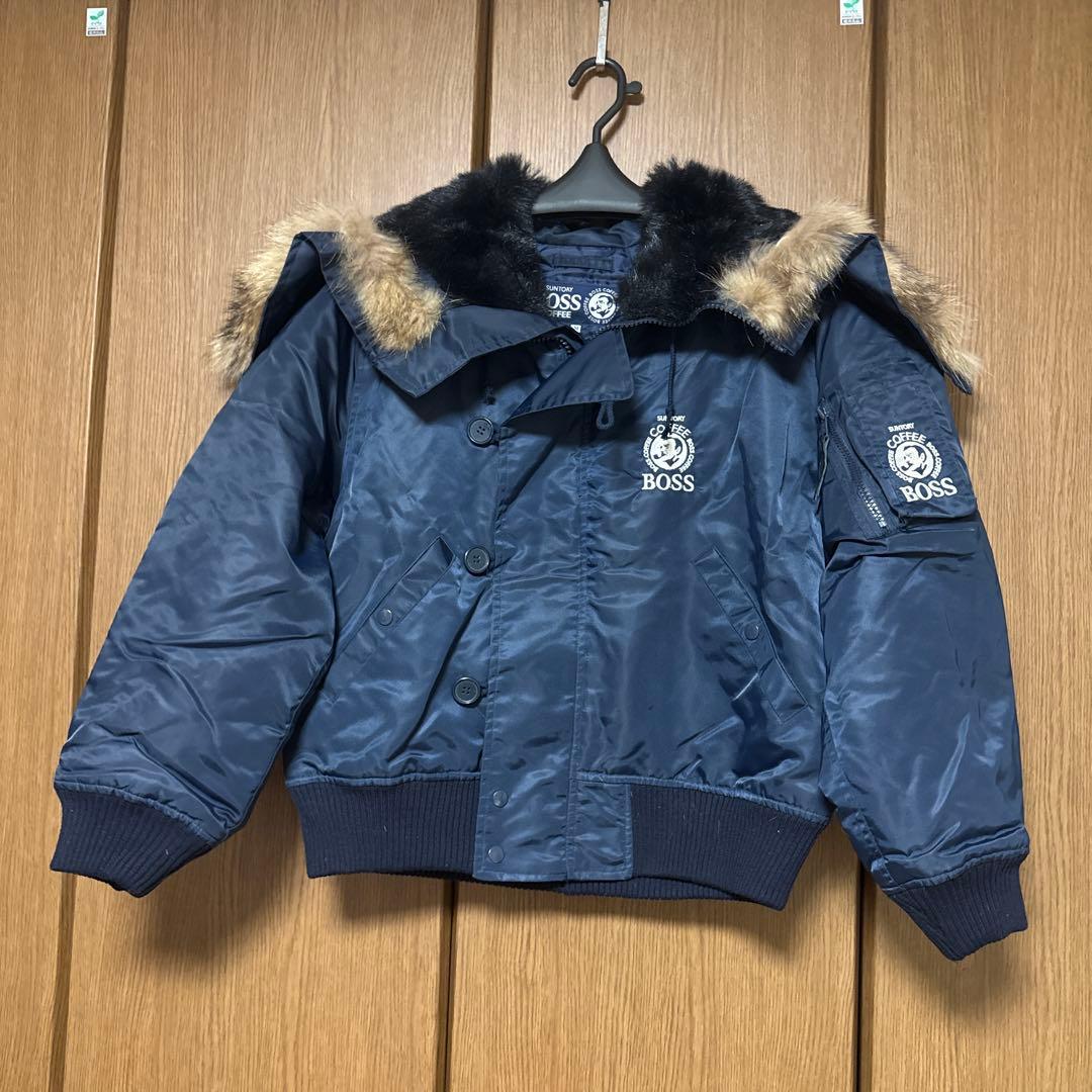 未使用　サントリーBOSSジャンN-2Bフライトジャケット　ボスジャン