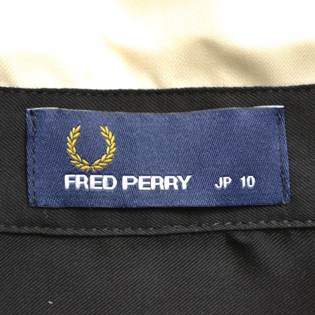 【極美品】FRED PERRYフレッドペリー ピンタッククレリックシャツM黒