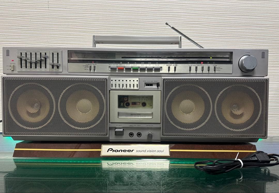 動作品PIONEER パイオニア ランナウェイ SK-900ラジカセ ラジオ