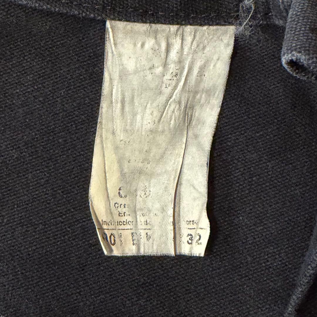 【カーハート】オーバーオール　42×32 黒　フェード　ダック地　つなぎ