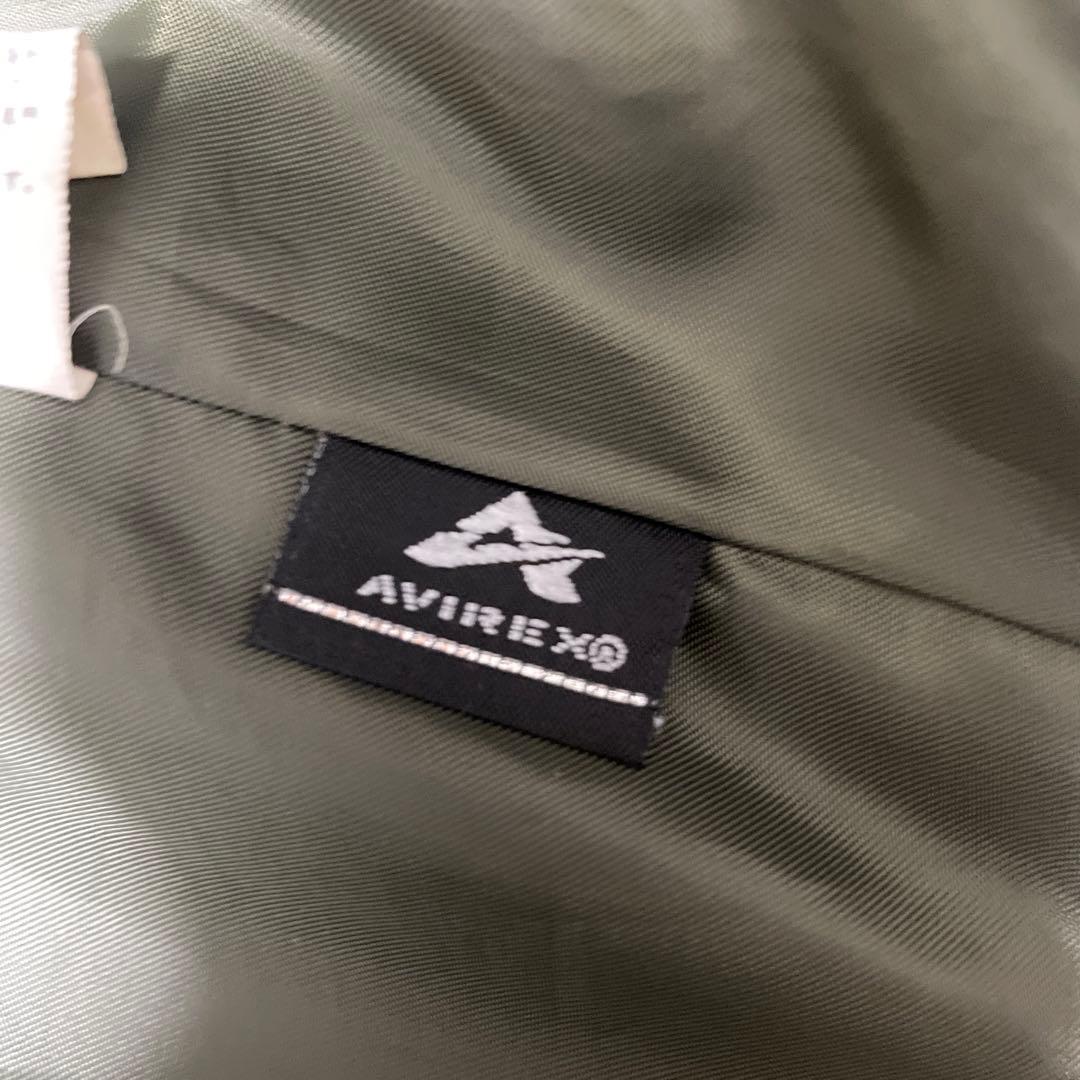 AVIREX バッファローレザー　ライダースジャケット　サイズM