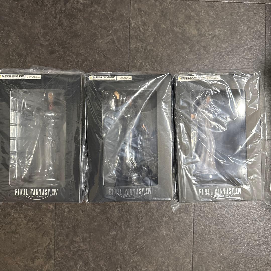 【未開封】FF14 エメトセルク　ヒュトロダエウス　ヴェーネス　フィギュアセット