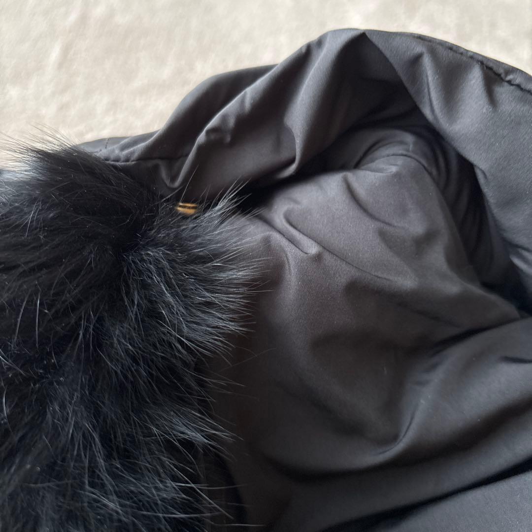 swingle スウィングル ロング ダウンコート 黒 M