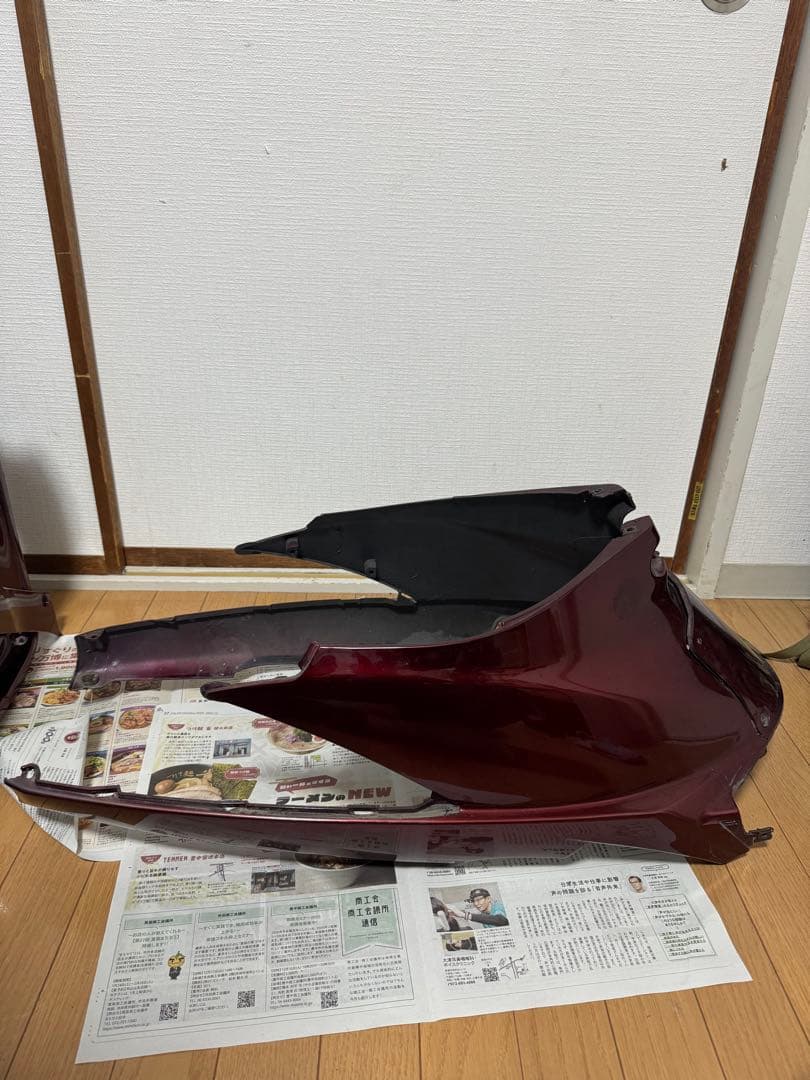 B*e様 アドレスV125g インナーカウル ワインレッド 廃盤 激レア