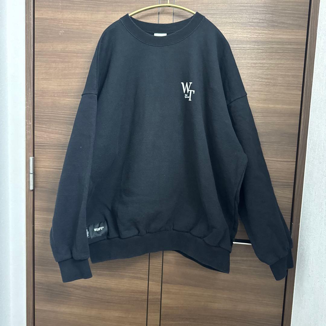 WTAPS スウェット ブラック　XL