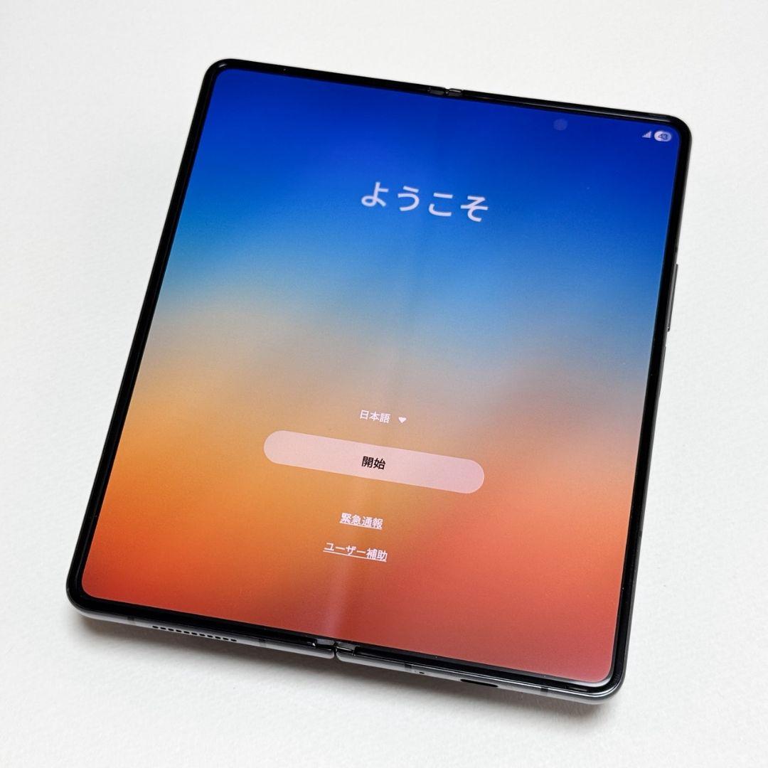 【中古】Samsung Galaxy Z Fold 4 12GB+512GB 黒