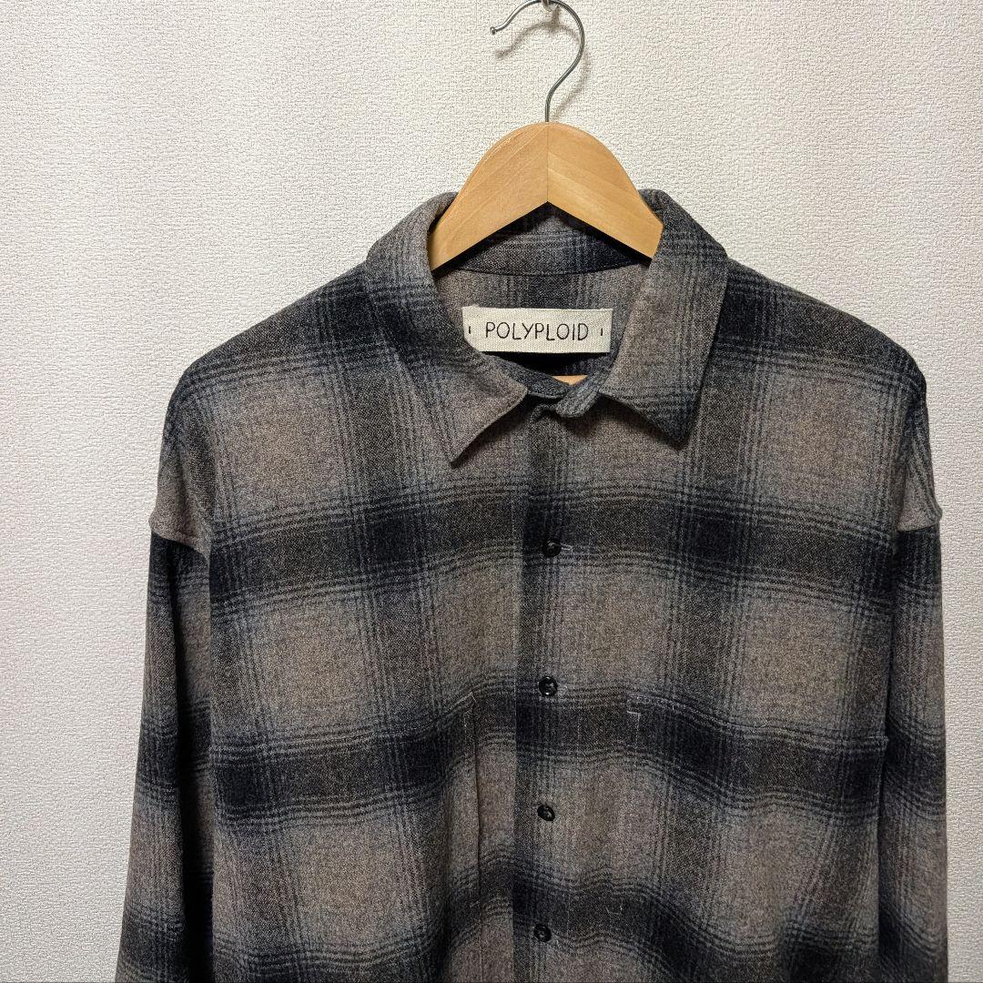 【tk1992さん専用】POLYPLOID SHIRTJACKET B 24aw