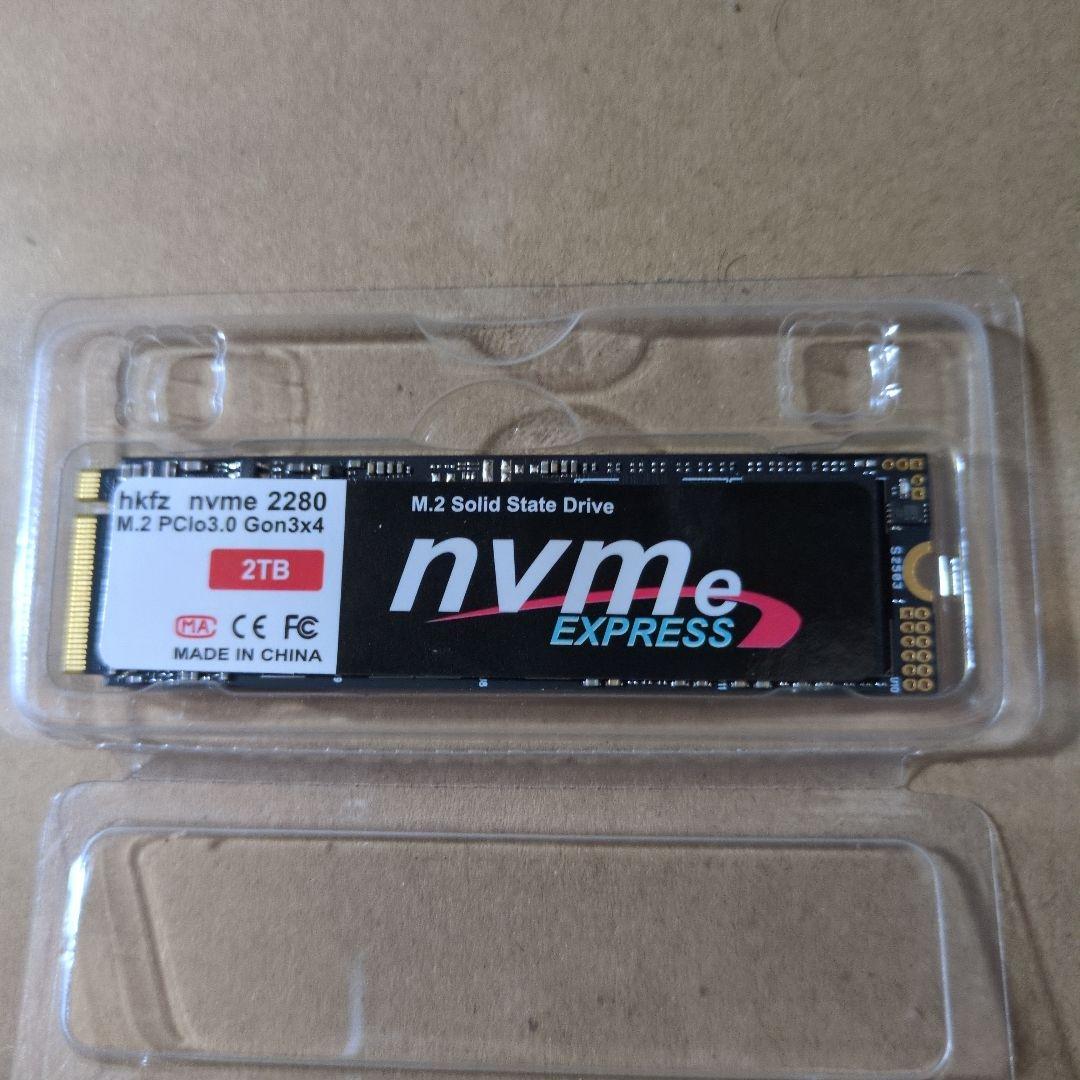 内蔵型SSD hkfz nvme 2280 2TB M.2 SSD