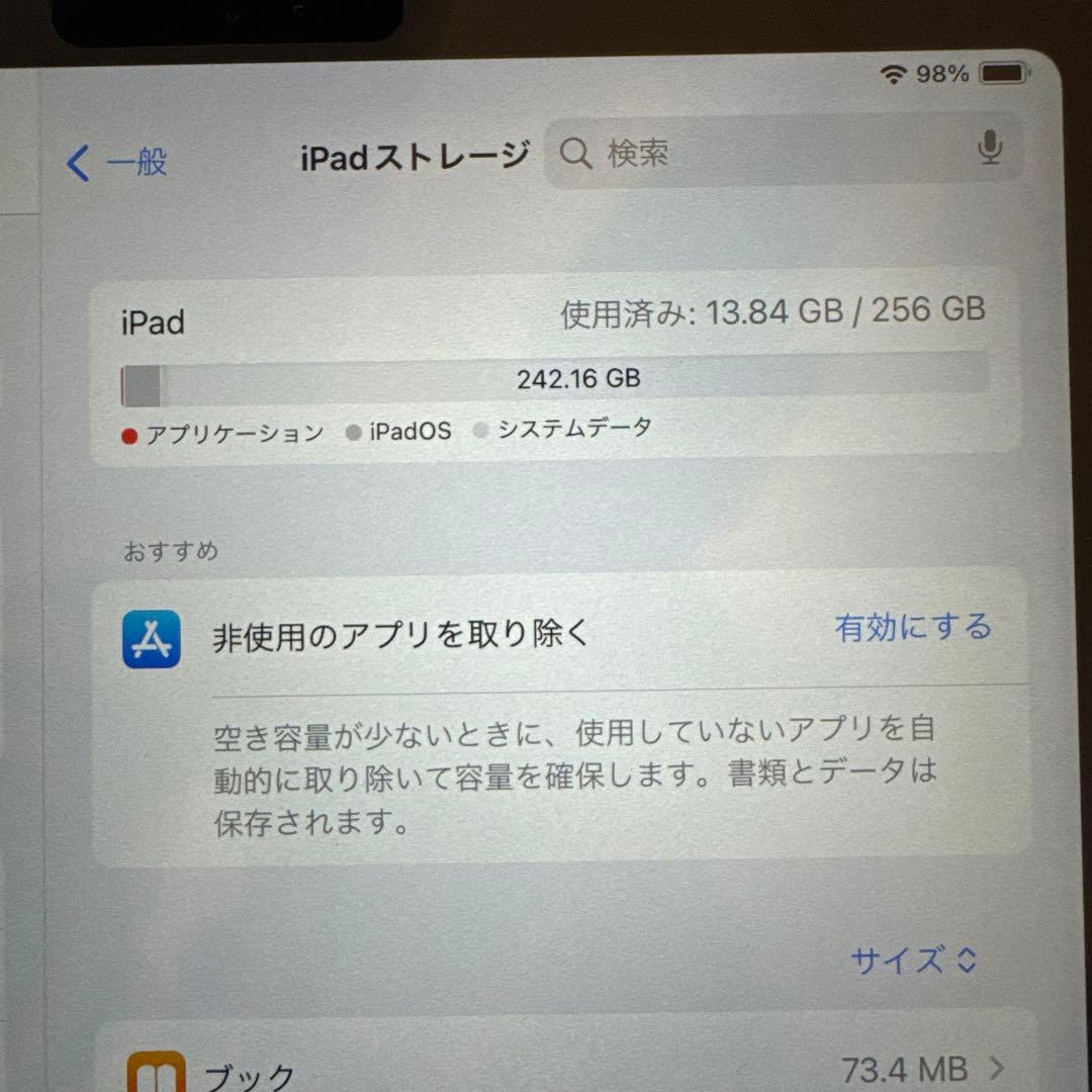 iPad Pro 11インチ 256GB スペースグレー　(第2世代)