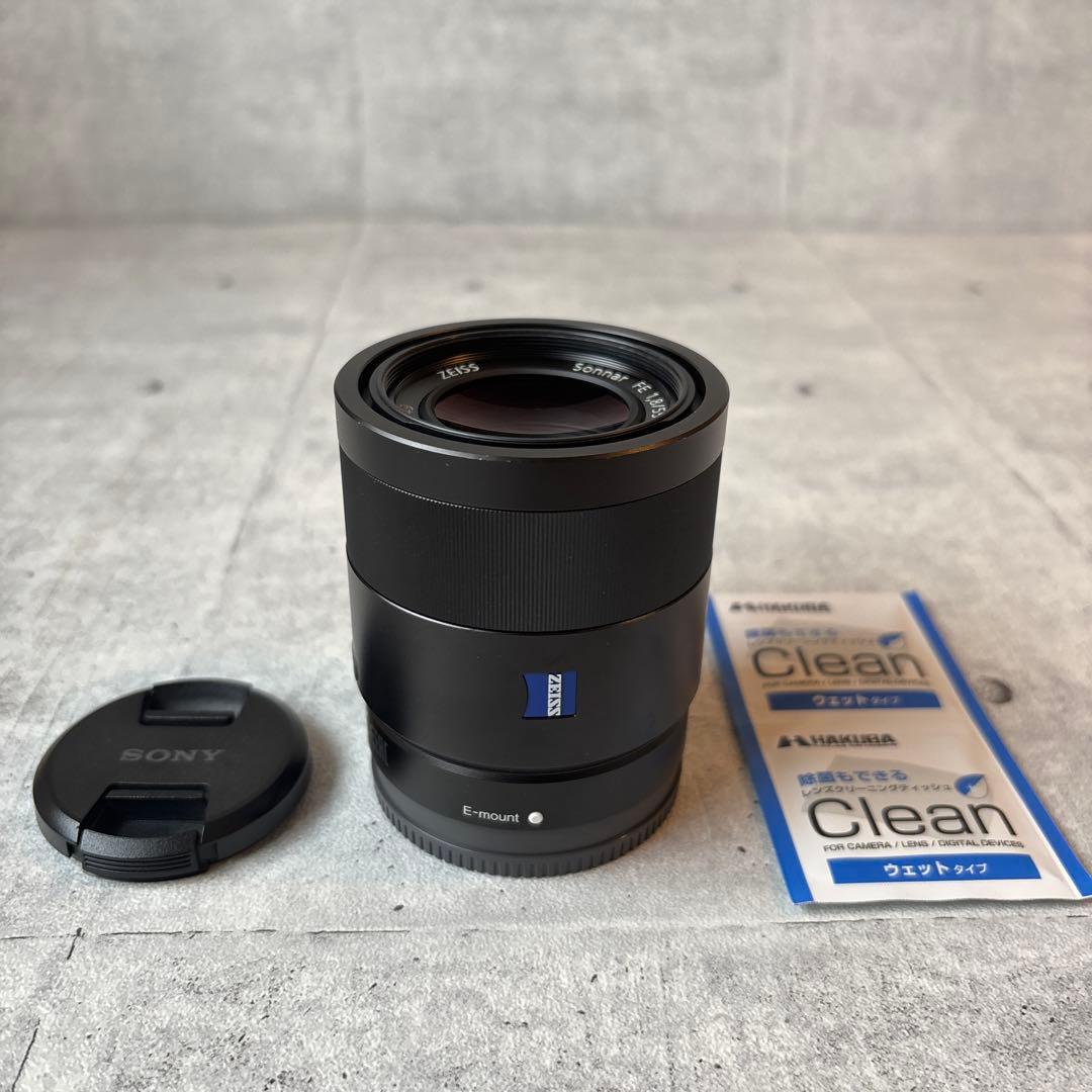 おまけ付★ ZEISS Sonnar FE 1.8/55 ZA Eマウントレンズ
