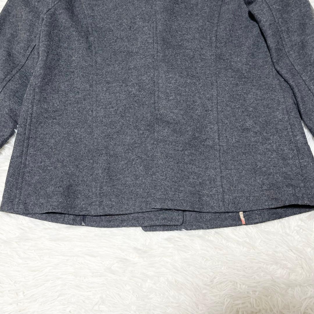 美品✨️バーバリーロンドン　ショートダッフルコート　ノバチェック　ショールカラー