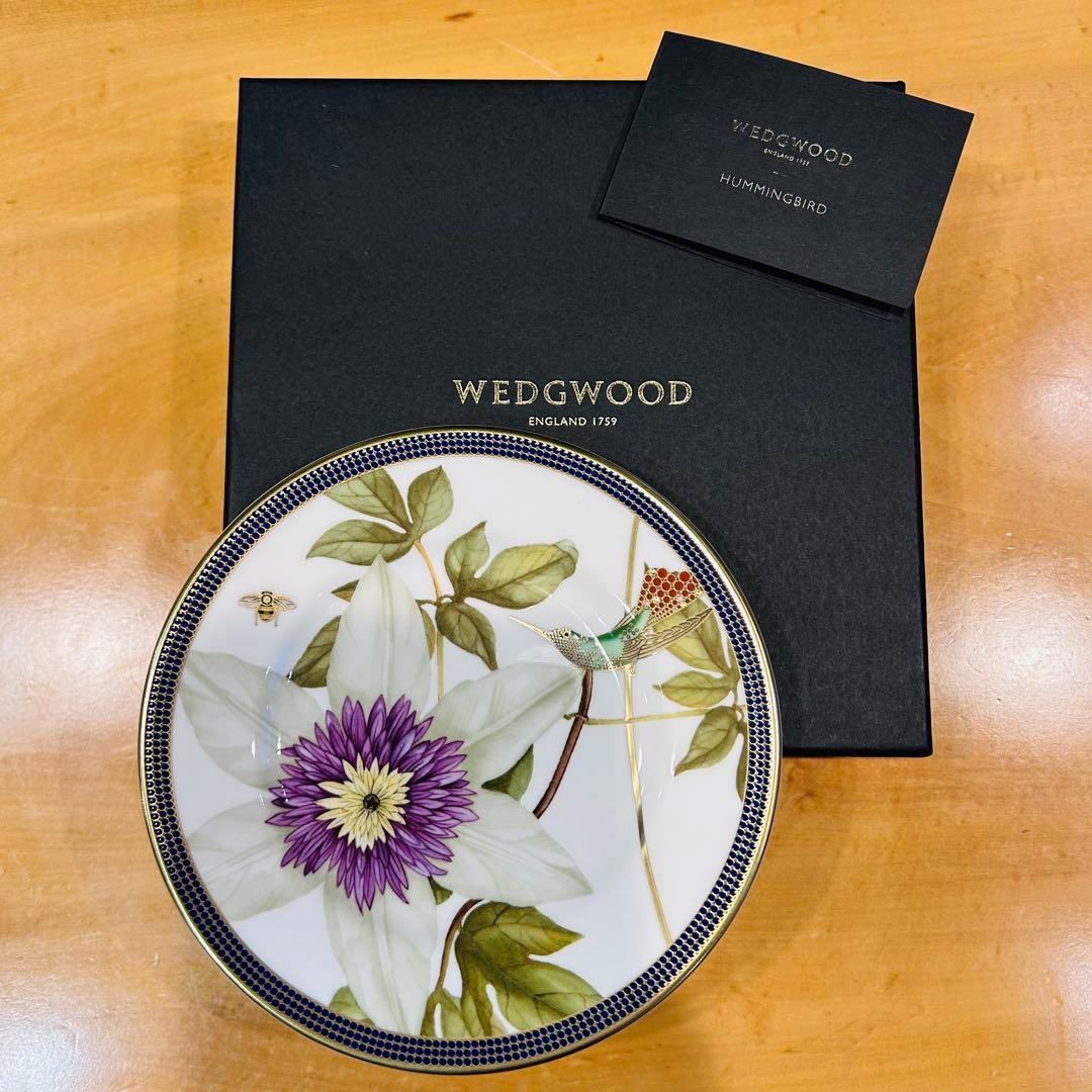 新品　ウェッジウッド　ハミングバード 15cm プレート