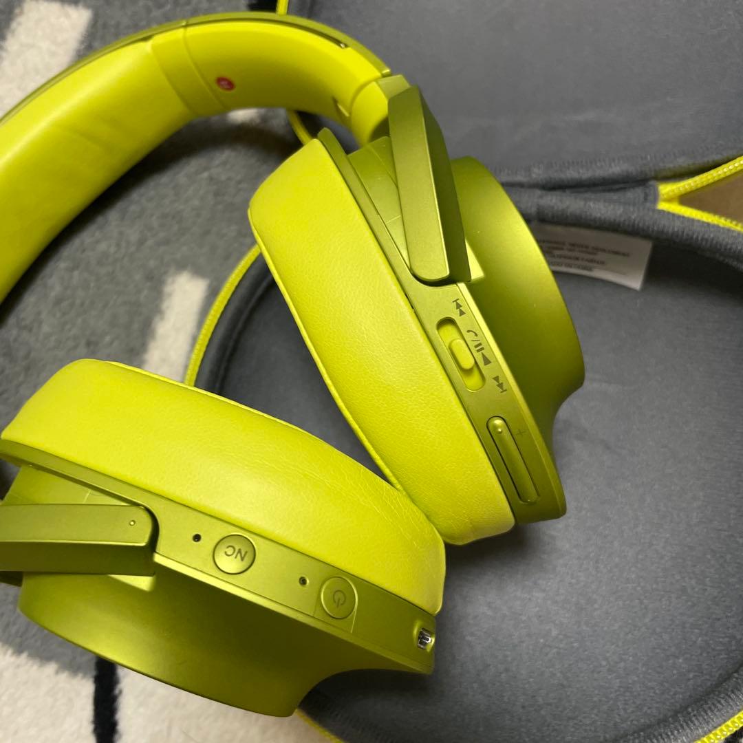 ソニー ヘッドホン SONY h.ear MDR-100ABN(Y)