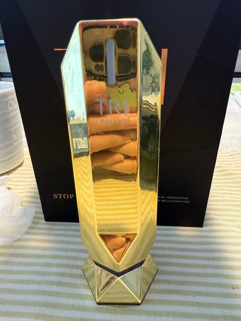 TRIPOLLAR STOP VX GOLD 美顔器 ゴールド