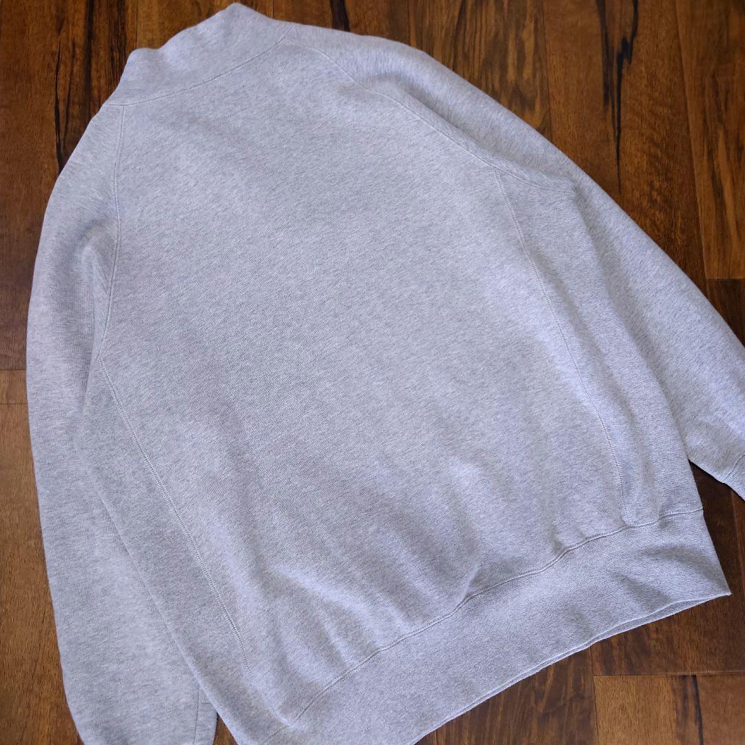 美品 ballaholic ハーフジップ オーバーサイズ スウェット グレー