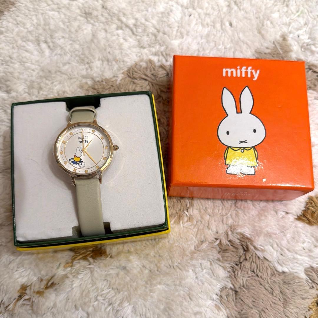 300本限定品！クオーツ時計 アンジェーヌ INGENUミッフィーコラボ 新品