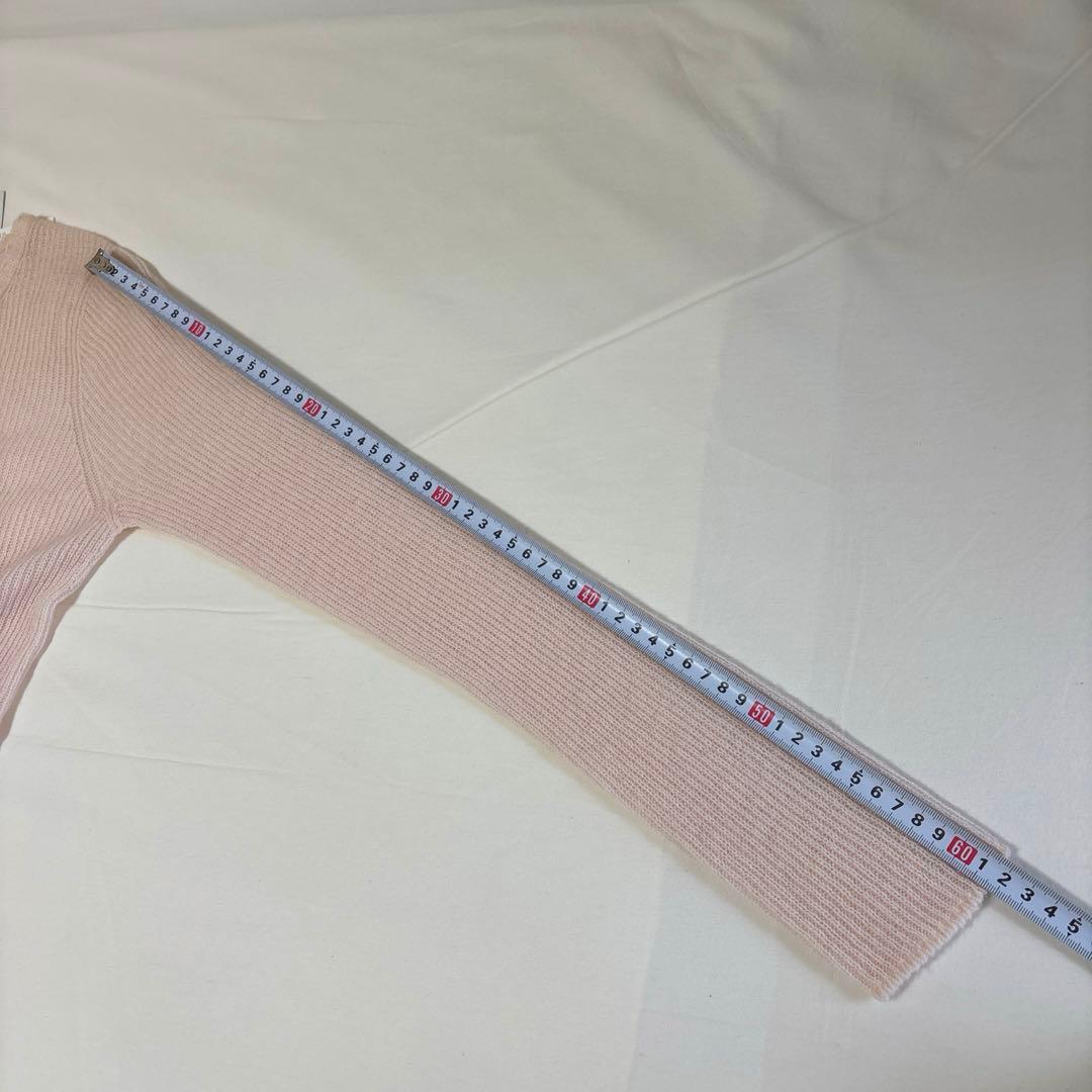 タグ付き》GALERIE VIE カシミヤ100 トゥモローランドS長袖ニット