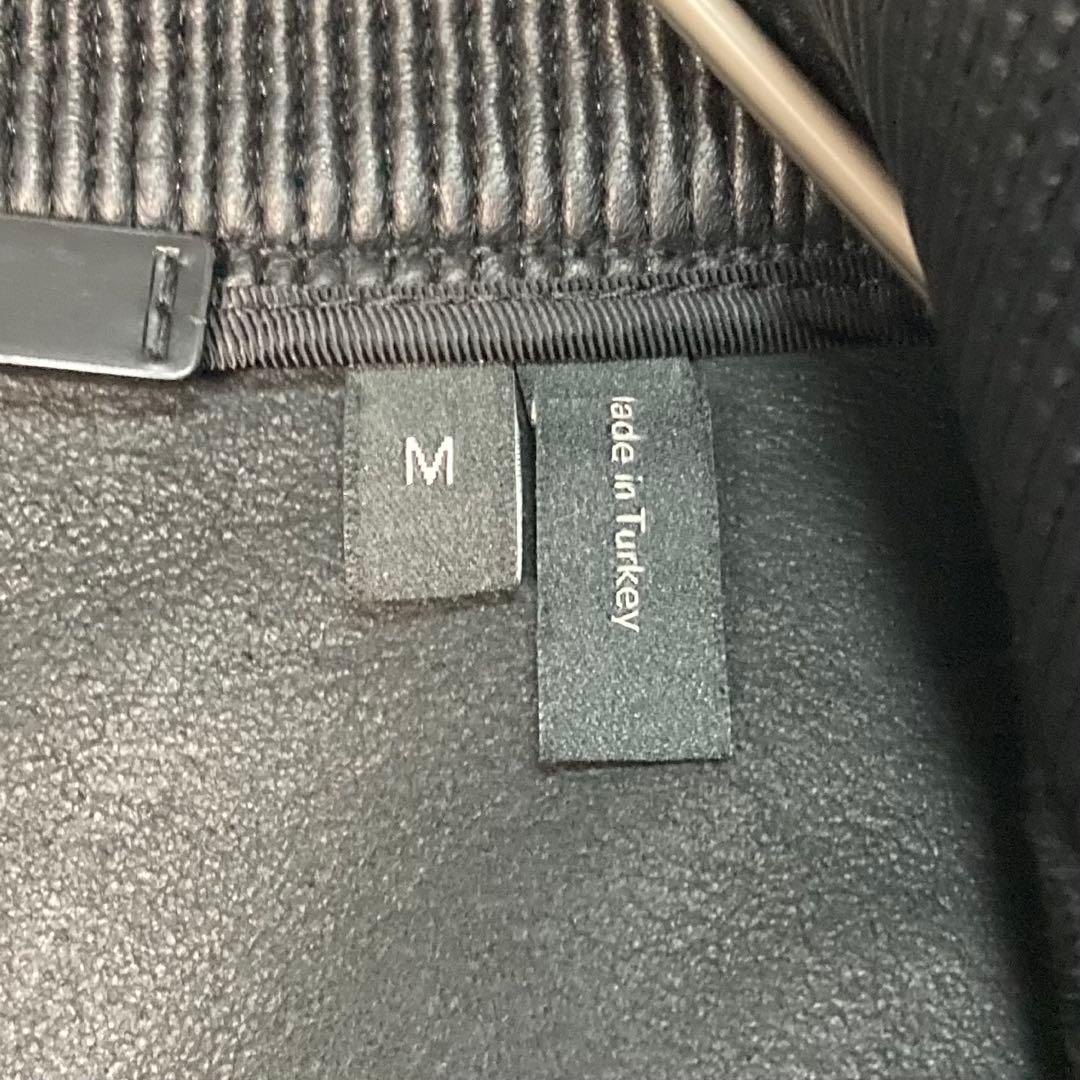 未使用級 定価14万 Theory セオリー ラムレザージャケット ブラック