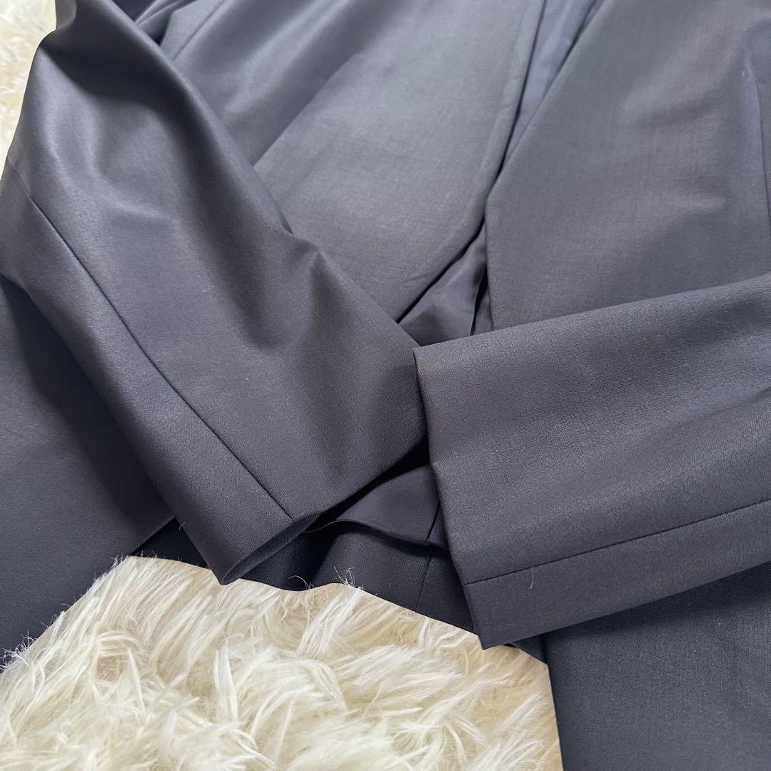 【美品】Theory luxe EXECUTIVE ノーカラー パンツスーツ36