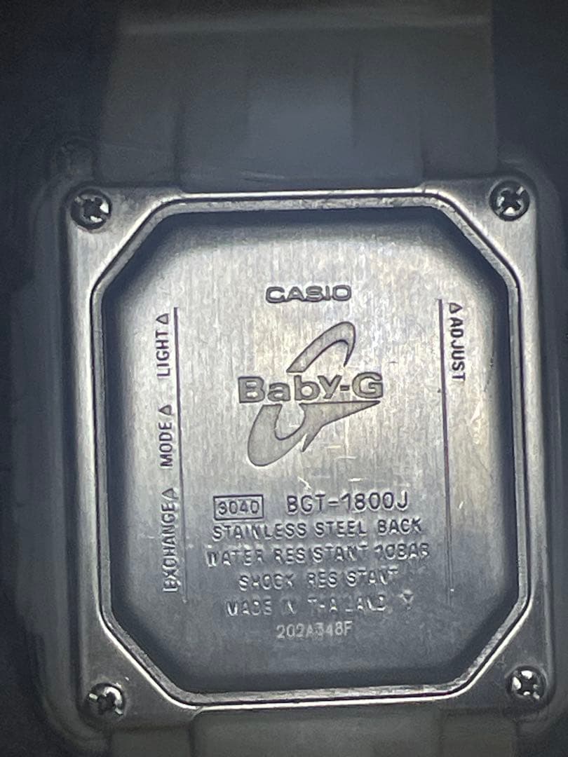 時計 CASIO BABY-G CASKET Tripper BGT-1800J