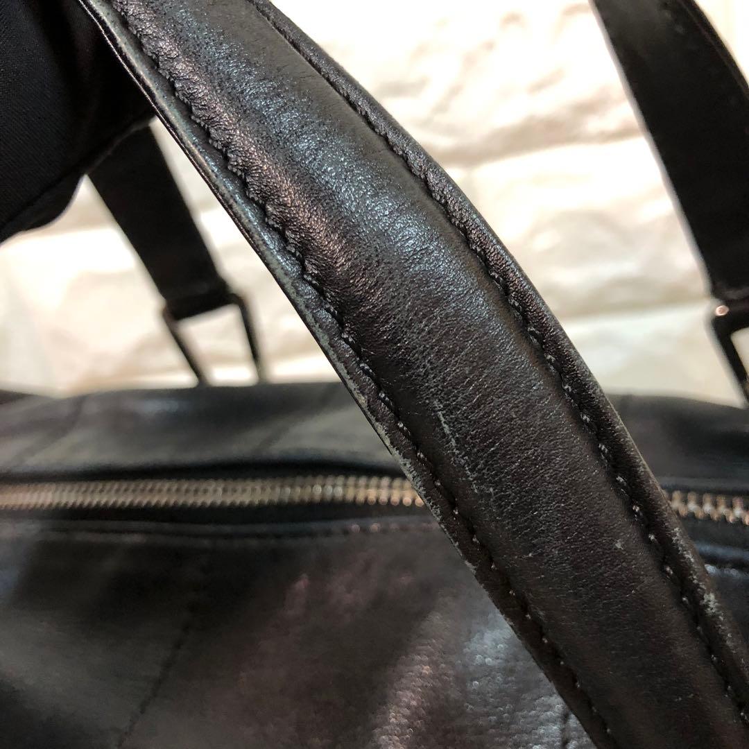 ☆美品☆シャネル ミニボストンバック ブラック チョコバー キャビアスキン