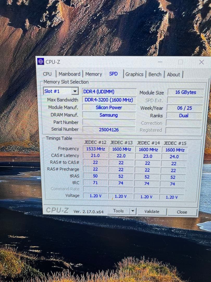 DDR4-3200 16GB メモリ　2枚32GB値段交渉可