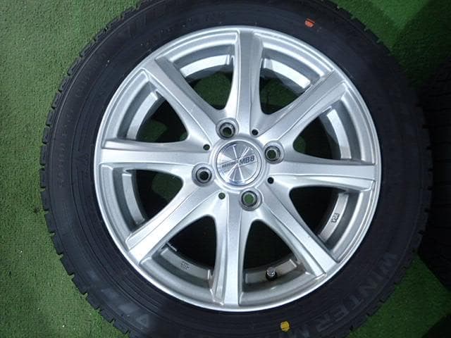 B1063【送料無料】スタッドレスタイヤ 155/65R14 4本セット