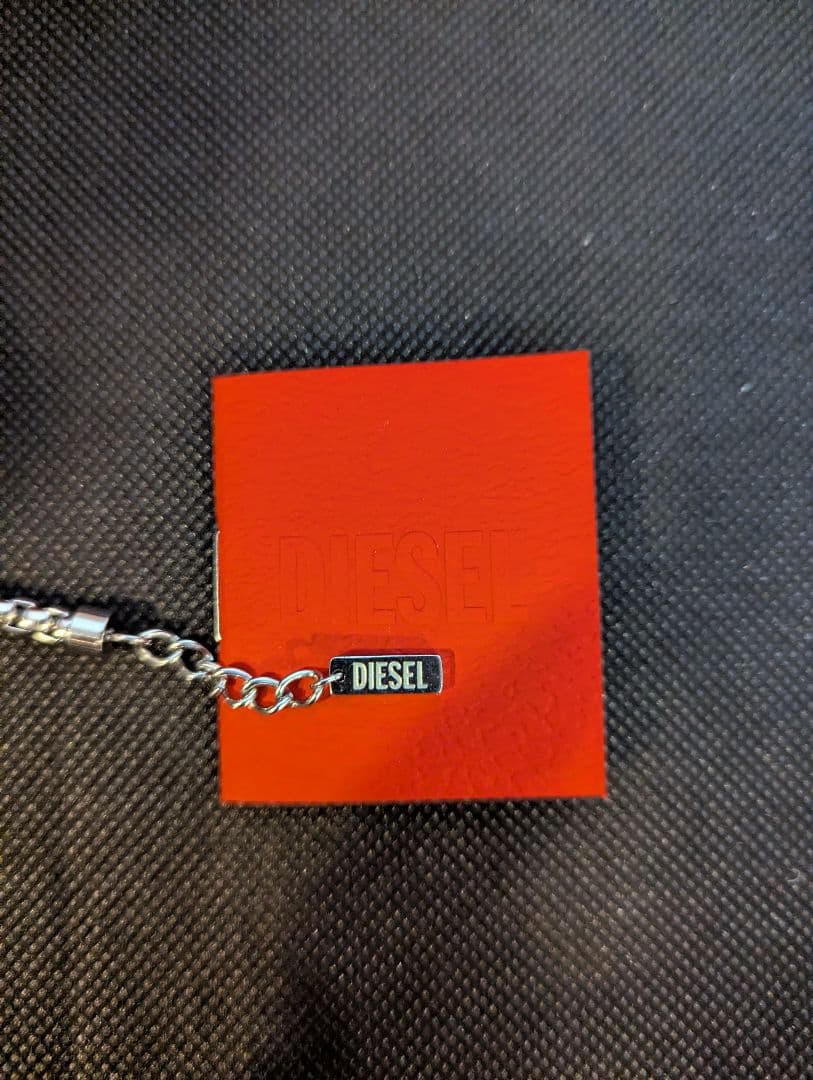 DIESEL 未使用美品グレン期現行モデル チェーンブレスレット