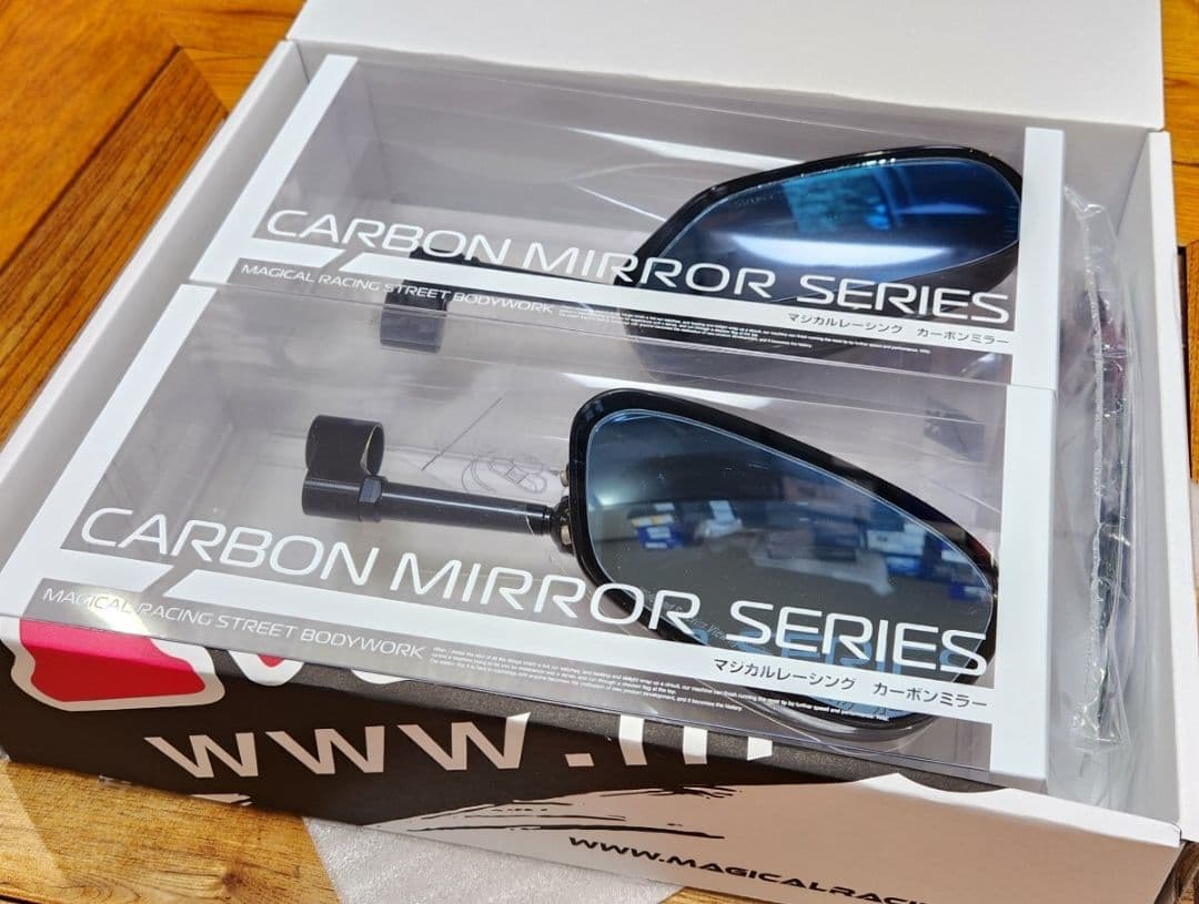 マジカルレーシング｜NK1 ミラー｜綾織カーボン｜type1 スーパーロング